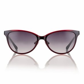 SHINY RED WITH GR.GREY LENS 53 magnetic clip-on with case