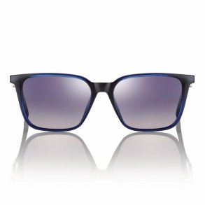 Shiny blue w/Gradient blue lenses 53 magnetic clip-on+case