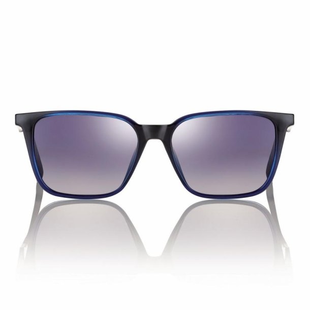 Shiny blue w/Gradient blue lenses 53 magnetic clip-on+case