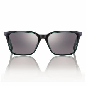 Shiny green 53 magnetic clip-on grey lens with case