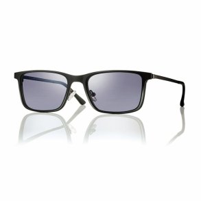 Matt green + smoke lenses 57 magnetic clip-on+case