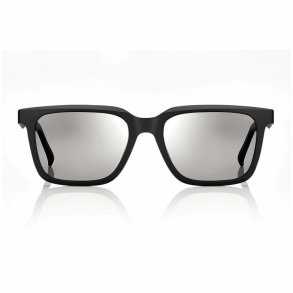 Matt black magnetic clip-on size54 photochromatic smoke len