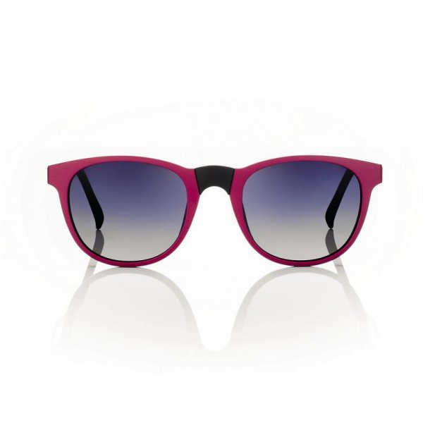 MATT RED/BLACK+GRAD.BLUE LENS47 MAGN. CLIP-ON FOLDING+W.CASE