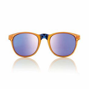 SHINY YELLOW/BLUE+BLUE LENS 49 MAGN. CLIP-ON FOLDING+W.CASE