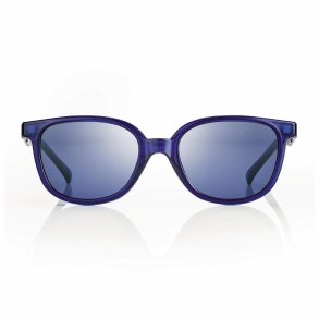 Shiny blue w/Blue lenses 49 magnetic clip-on + case