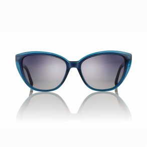 Shiny Petroleum w/Blue/Grey lenses 55 magn clip-on + Case