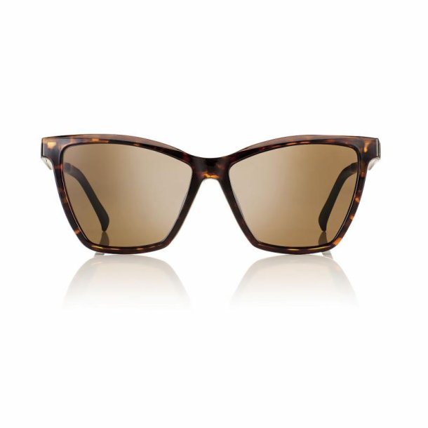 Shiny Demi w/Brown lenses 54 magnetic clip-on + Case