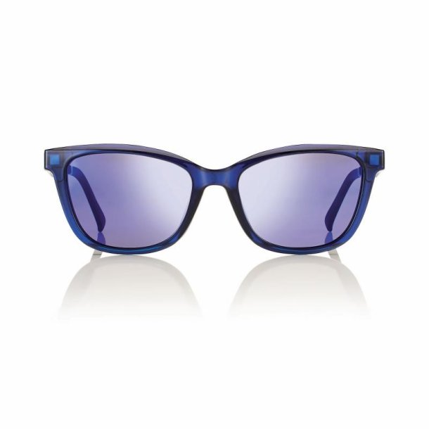 Shiny blue w/Blue lenses 52 magnetic clip-on+case