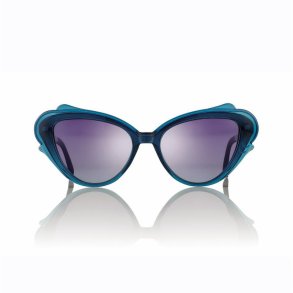 Shiny Petrol w/Grad Purple lenses 52 magn clip-on + Case