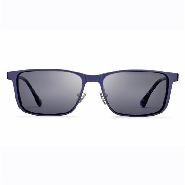 AIRPORT Aluminium Mt Blue+Smoke lens 55 magn clip-on w/case