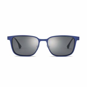 MT BLUE + SMOKE LENS 53 clip on. ALUMINUM AIRPORT