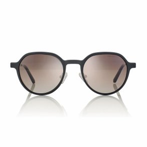 MATT BLACK + GRADUATED BROWN LENS 52 clip on