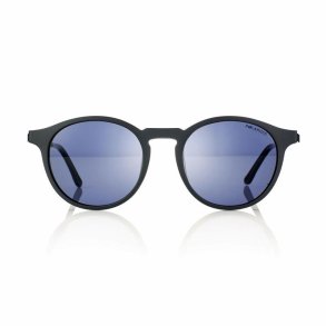 MATT BLACK + BLUE LENS 48 clip on