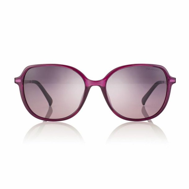 SHINY MAGENTA + GRADUATED PURPLE LENS 53 clip on