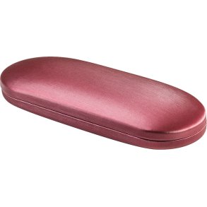 CASE: CRANBERRY SATIN OVAL PF
