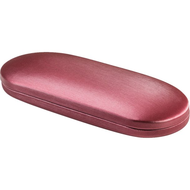 CASE: CRANBERRY SATIN OVAL PF