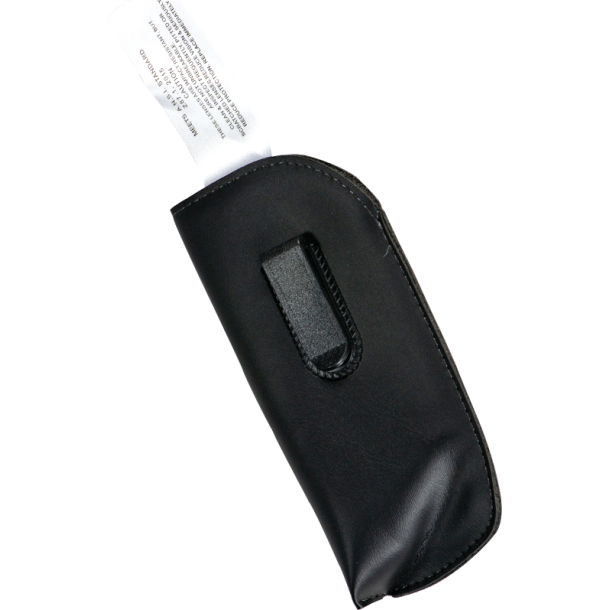 CASE: SAFETY SLIP IN W/PL CLIP ANSI LABEL BLACK