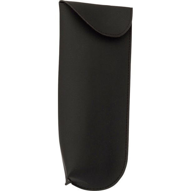CASE:SAFETY,SOFT-XL W/CLIP &amp; FLAP,BLACK