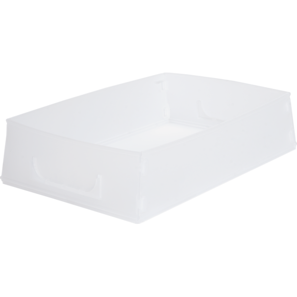 CLEAR FLAT PACK RX JOB TRAYS - 10PCS