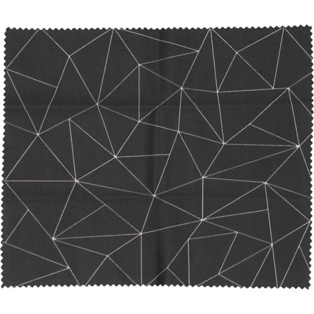 CLOTH: BLACK DIAMONDS 6 X 7 PAD PRINT