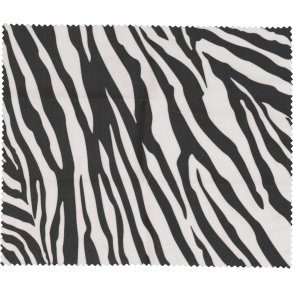 CLOTH: BLACK ZEBRA 6 X 7 PAD PRINT