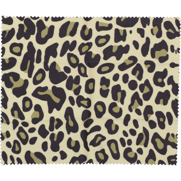 CLOTH: BROWN ANIMAL PRINT 6 X 7 PAD PRINT