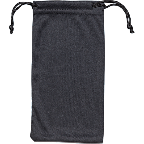 CLOTH: DRAWSTRING SMALL BLACK ONLY PAD PRT OUTSIDE