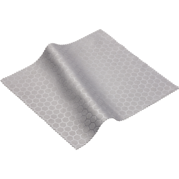 CLOTH: EMBOSSED GREY HONEYCOMB, 6X7