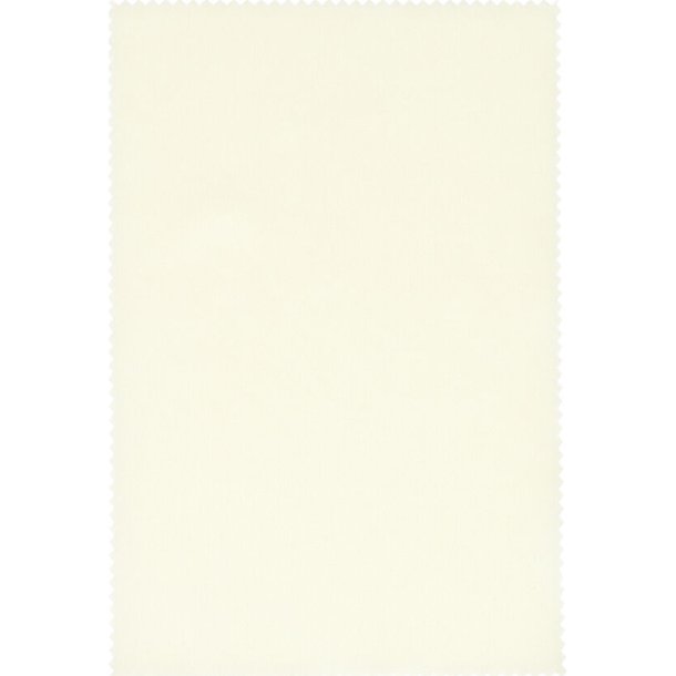 CLOTH: SILKY ECO MICROFIBER 6"X6"""" IVORY STOCK"""