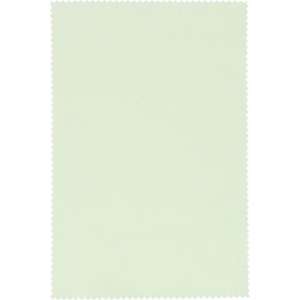 CLOTH: SILKY ECO MICROFIBER 6"X6"""" LT. GREEN STOCK"""