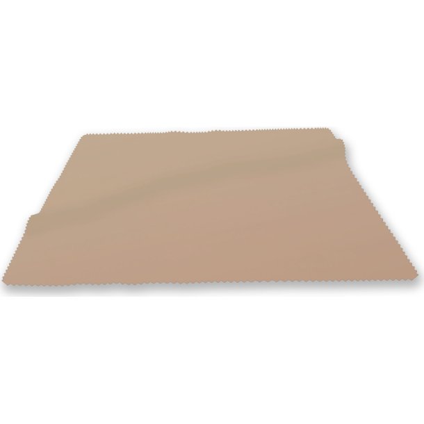 CLOTH: SILKY MICROFIBER 6"X6"""" CREAM STOCK"""