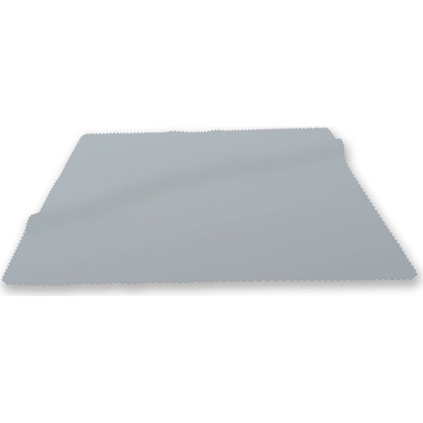 CLOTH: SILKY MICROFIBER 6"X6"""" GREY STOCK"""