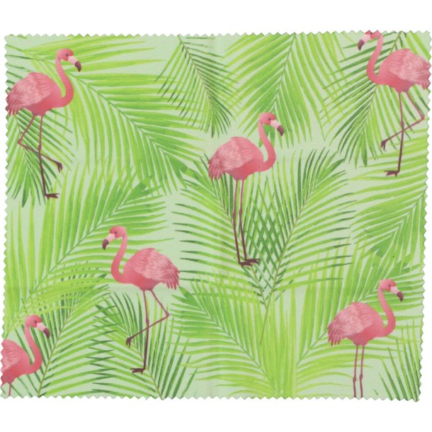 CLOTH: TROPICAL FLAMINGO 6 X 7 STOCK