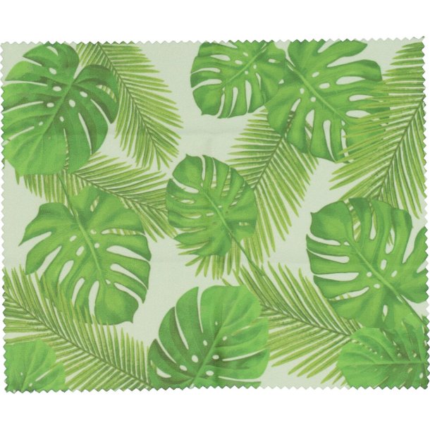 CLOTH: TROPICAL PALM LEAVES 6 X 7 PAD PRINT