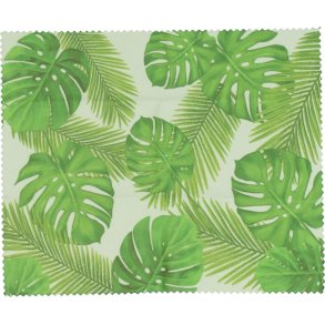 CLOTH: TROPICAL PALM LEAVES 6 X 7 STOCK