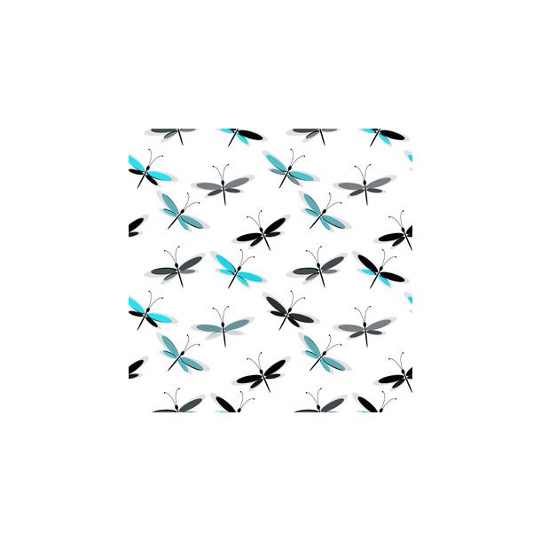 CLOTH:PATTERN 6X7 PNKD  DRAGON FLIES