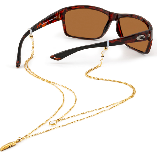 CROAKIES: FASHION CHAIN DBLE LAYER SPEC END
