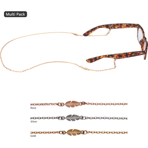 CROAKIES: FASHION CHAIN MIX LEAF SPEC END