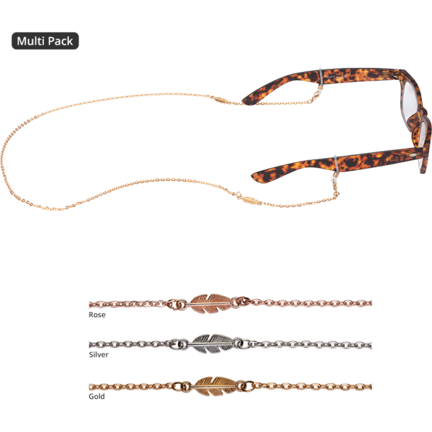 CROAKIES: FASHION CHAIN MIX LEAF SPEC END