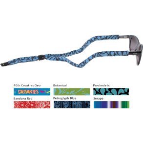 CROAKIES: PRINT SUITER FLORAL, PSYCHEDELIC