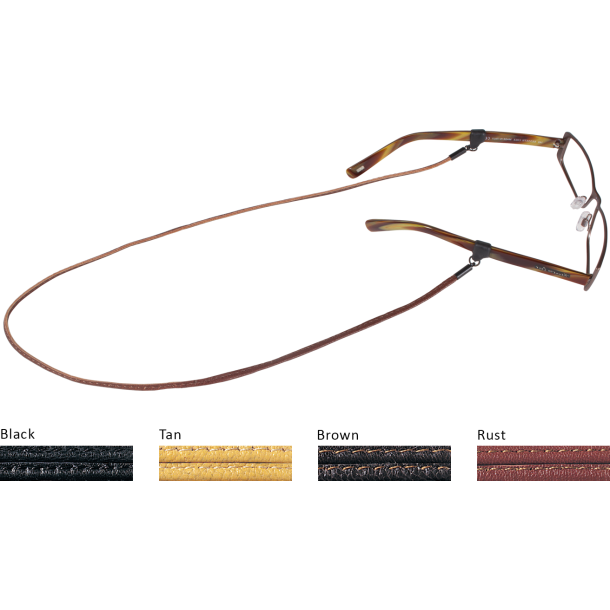 CROAKIES: SEWN LEATHER SPEC END, RUST