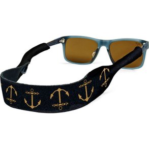 CROAKIES: XL ICONIC PRINT ANCHOR BLK