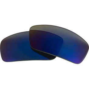 EDGED 8 BASE PC/POL LENS: RATTLER GRAY W/BLUE MIRROR 1PR