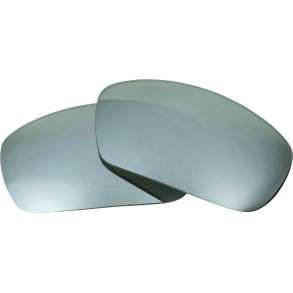 EDGED 8 BASE PC/POL LENS:CIRCUIT GRAY W/SILVER MIRROR 1PR
