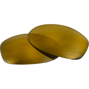 EDGED 8 BASE PC/POL LENS:ELEMENT JUNIOR BROWN W/GOLD MIRROR