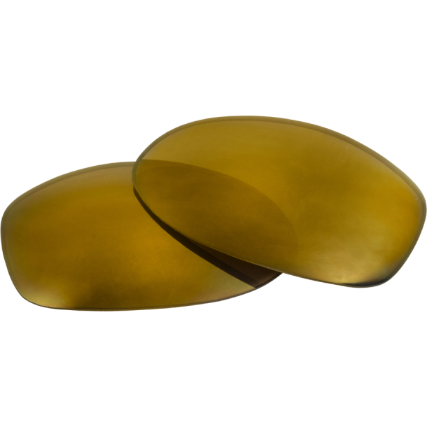 EDGED 8 BASE PC/POL LENS:REFLECTIVE BROWN W/GOLD MIRROR 1PR
