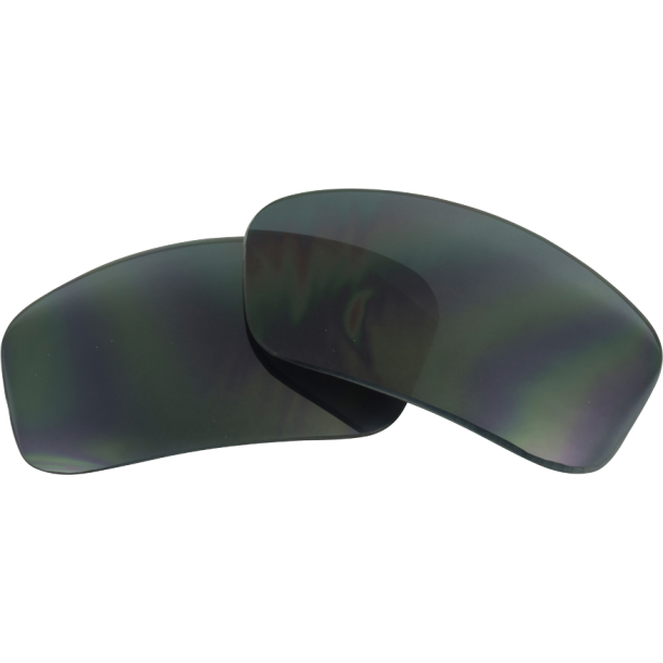 EDGED 8 BASE PC/POL LENS:REFLECTIVE GRAY 1PR