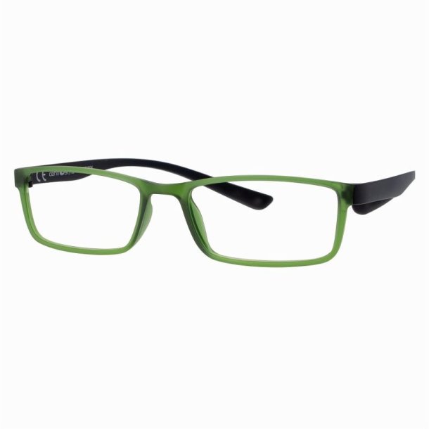 Mattcrystal green 52 17-155Ultem frame w.wrap around temples