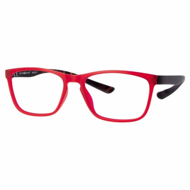 Matt crystal Red/Demi 52 16-155 ultem wrap-around frame+case