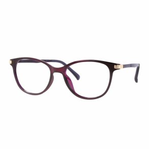 Shiny Purple 48-16-135 Ultem frame grey lens w.magn.clip on